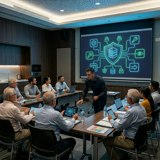 cyber security awarness program with senior citizen - aervion tech