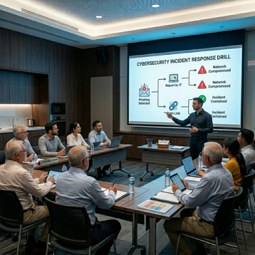 cyber security awarness program with office employee- aervion tech